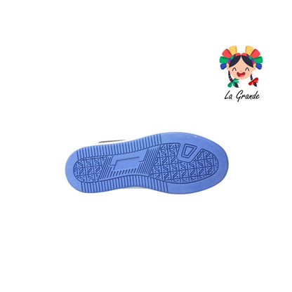 020 SNIK Negro Rey Charol Sintético Tenis Casual para Dama y Joven