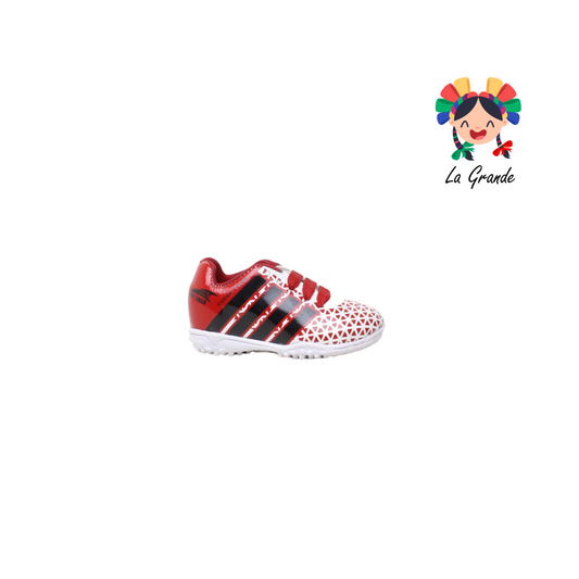 022 GATTUSO Bnco Rojo Ngo Sint Tenis Fútbol Rápido Niño y Niña