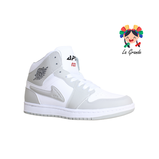 023 APT Blanco Gris Tenis Casual para Dama, Joven y Caballero