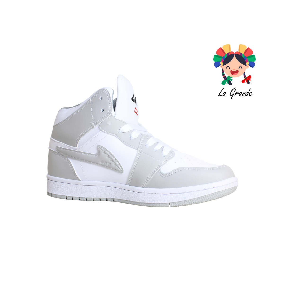 023 APT Blanco Gris Tenis Casual para Dama, Joven y Caballero