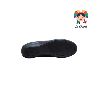 023 PATSSY Negro Piel Zapato Casual para Dama
