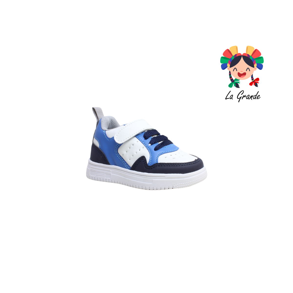 024 LON STAR Bco Mno Rey Sint Tenis Casual para Niño