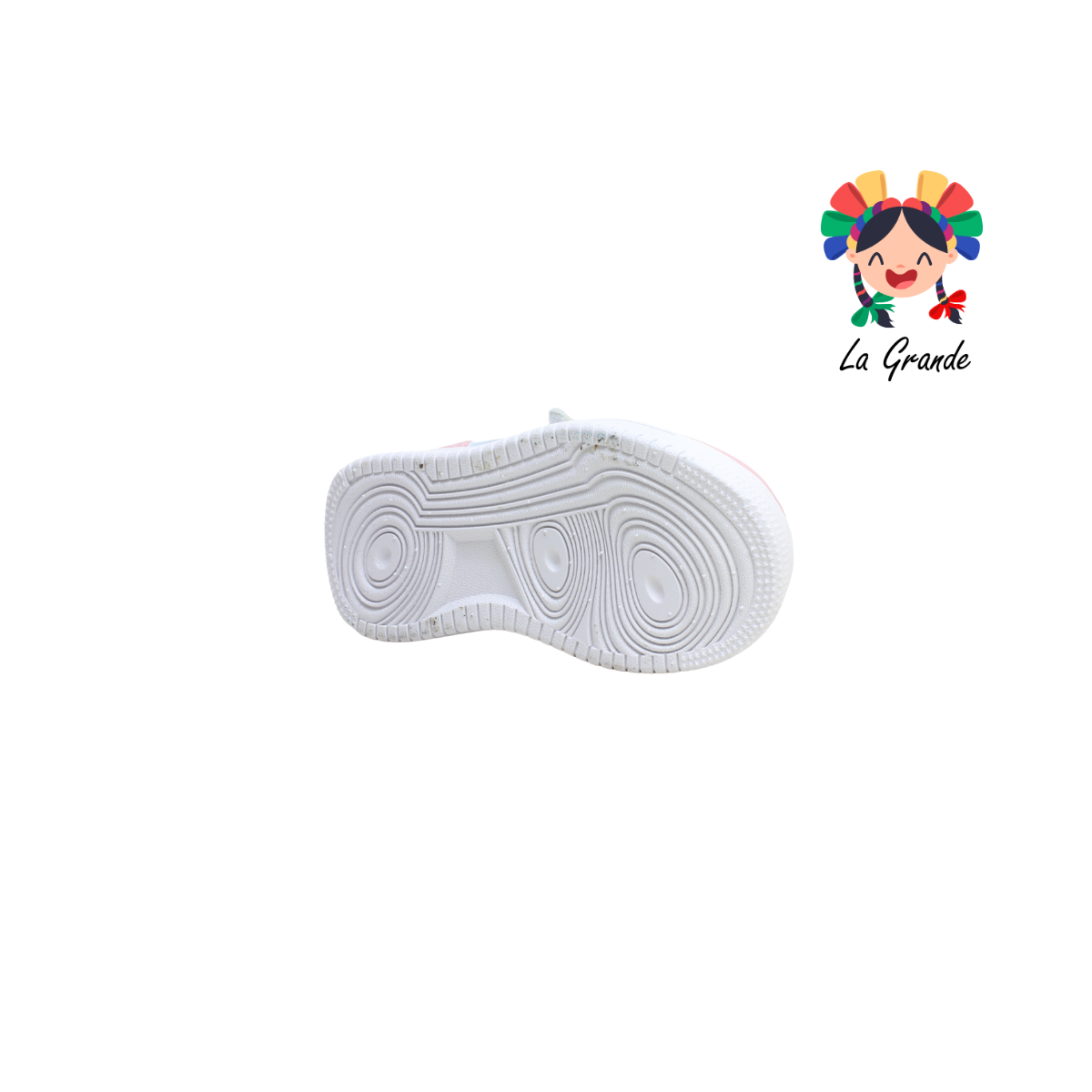 024 LON STAR Bco Rosa Cielo Sint Tenis Casual para Niña