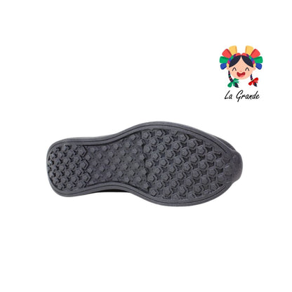 024 SPEIS10 Negro Negro Tenis Deportivo para Caballero