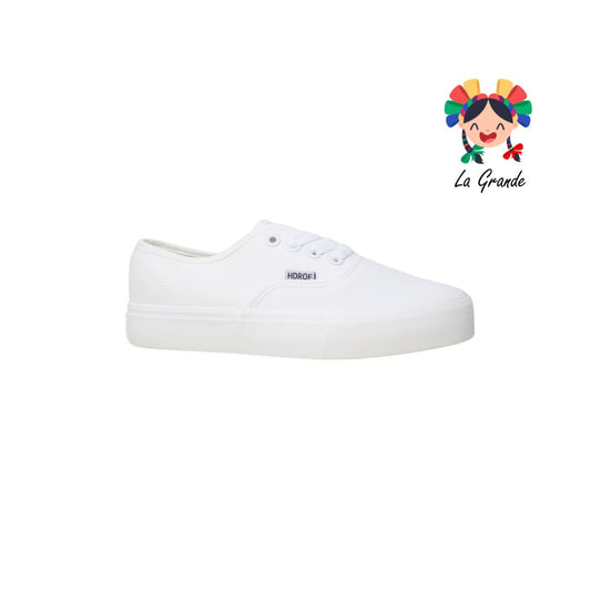 025 H DROF Blanco Tenis Casual para Joven y Dama