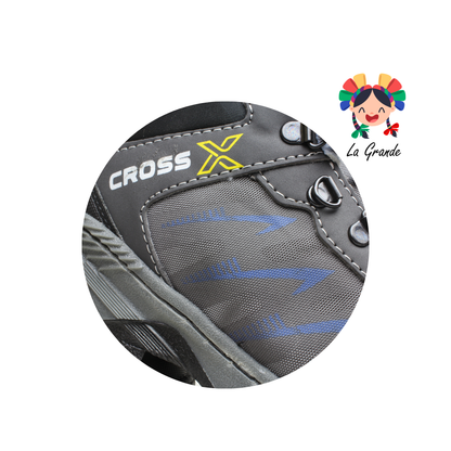 026 CROSS X Negro Oxford Bota de Montaña para Caballero