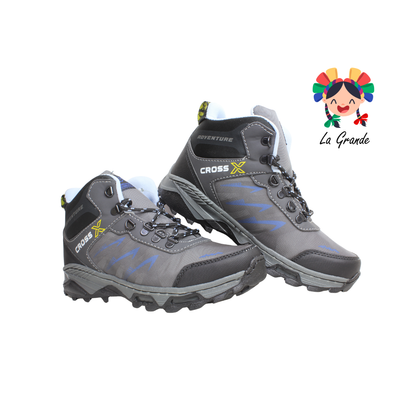 026 CROSS X Negro Oxford Bota de Montaña para Caballero