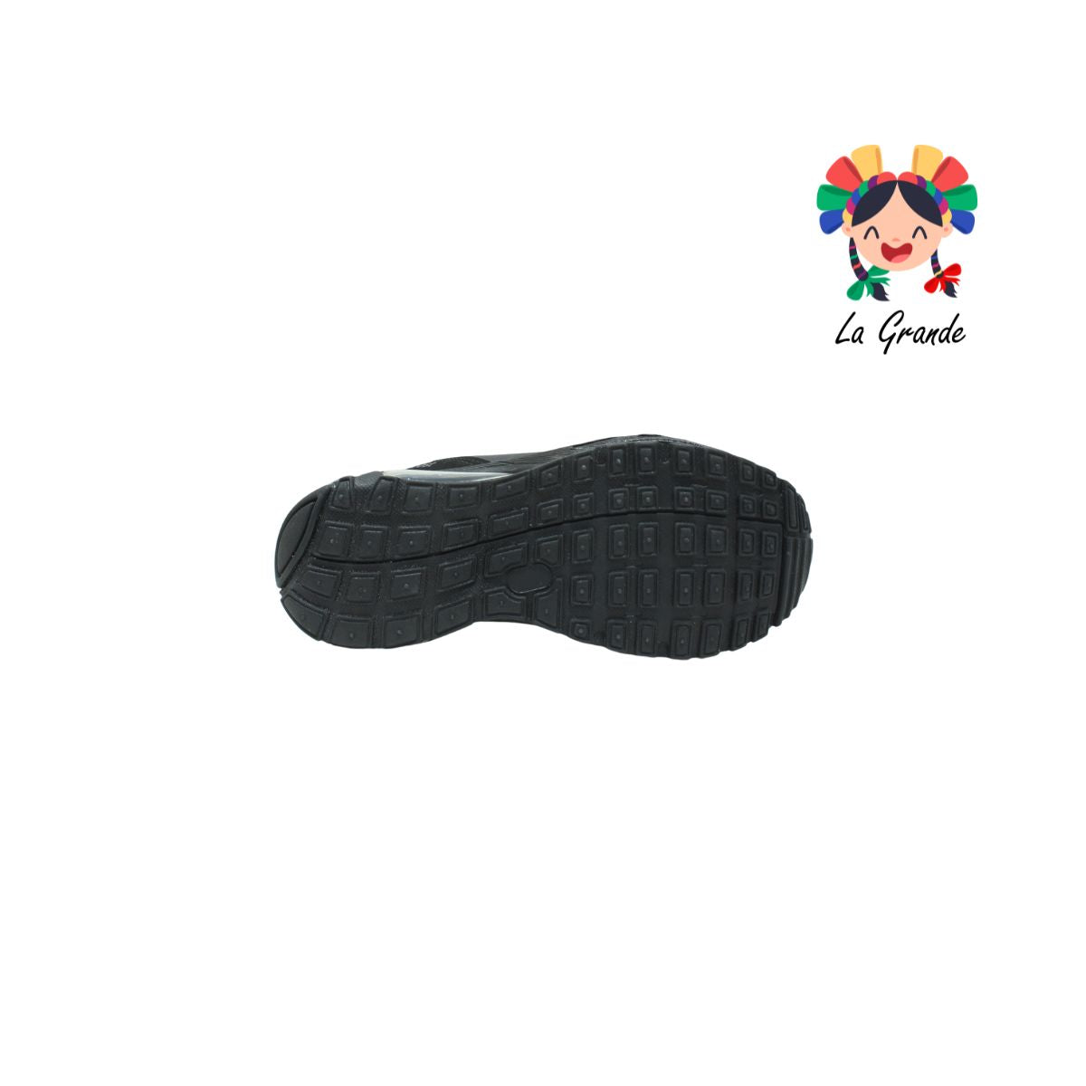 031 BOOST Negro Negro Tenis Deportivo de Válvula para Dama y Joven