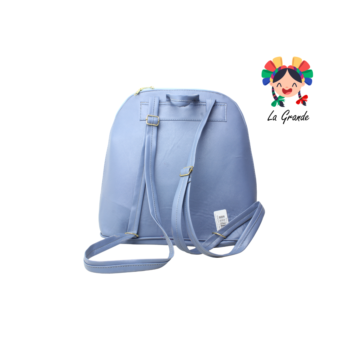 037 Mochila Doble Bolsa Cielo Dumb Casual para Dama