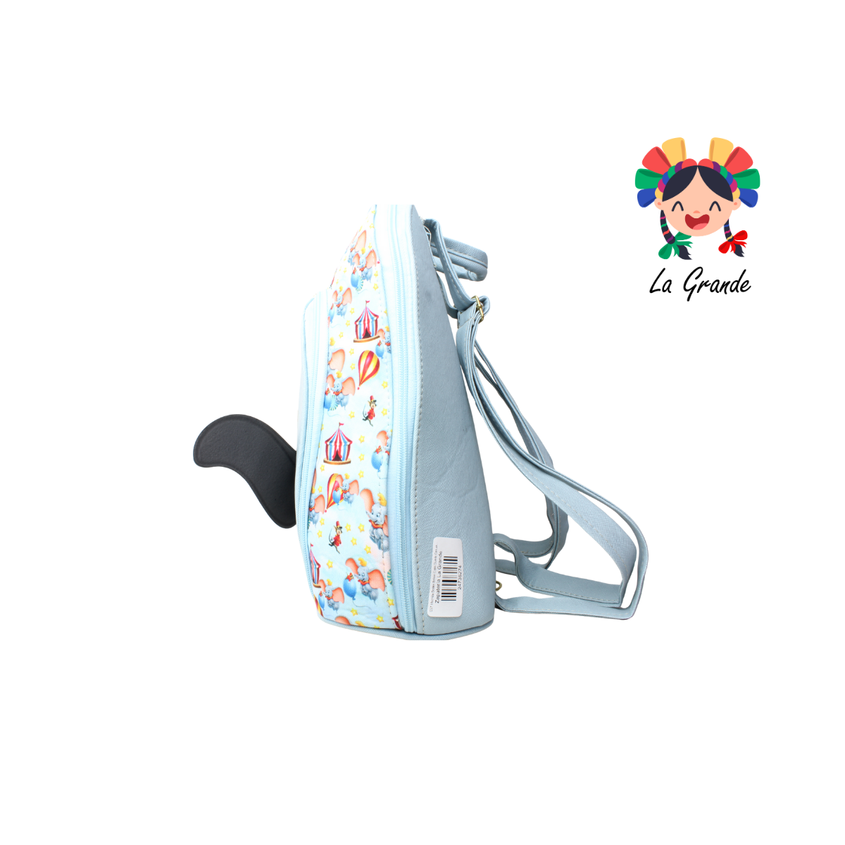 037 Mochila Doble Bolsa Cielo Dumb Casual para Dama