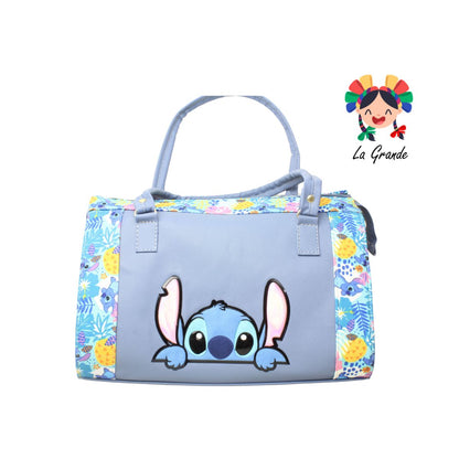 040 Maleta Mezclilla Multi Stich Casual para Dama