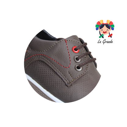 410 PERIQUIN Cafe Camel Napa Casual para Niño