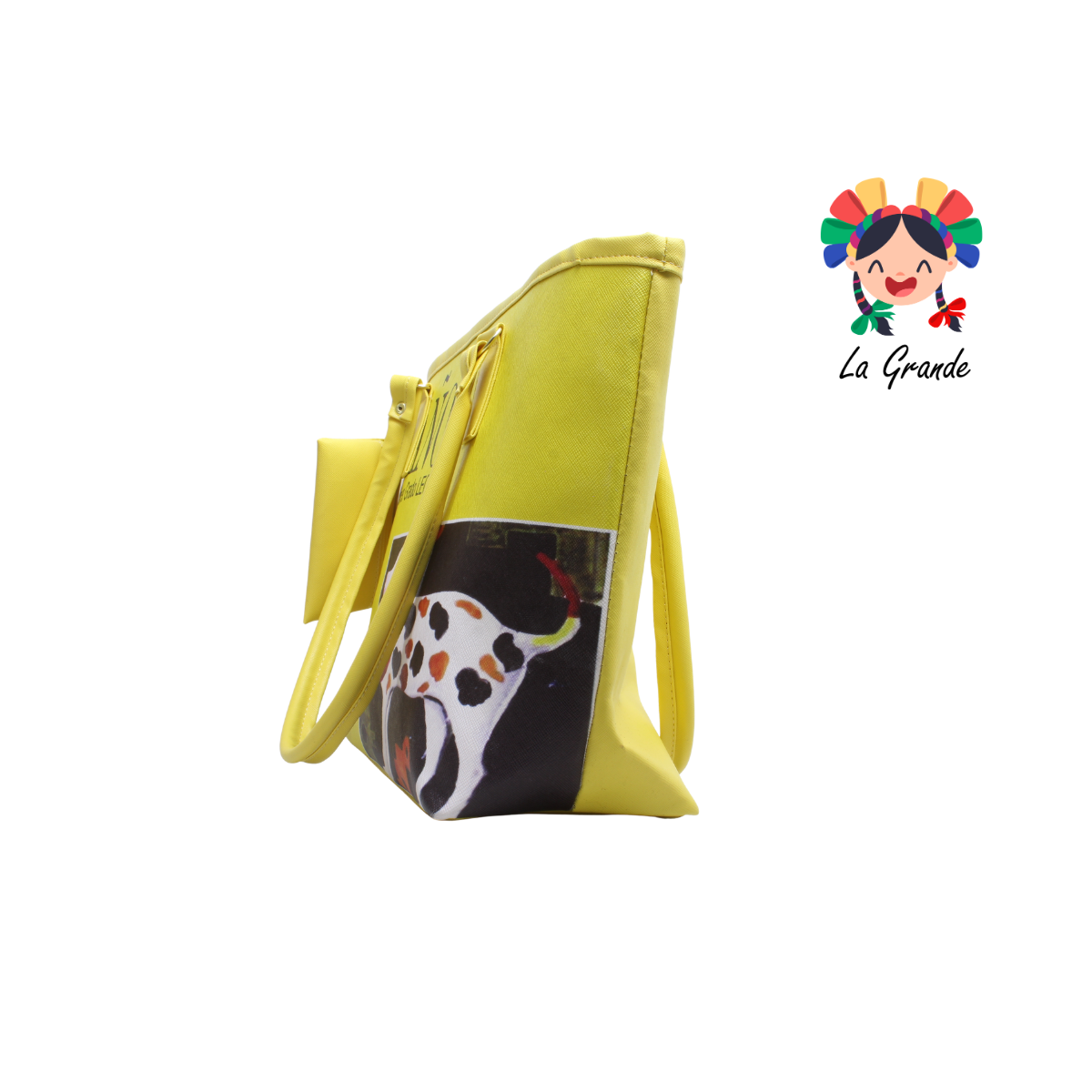 041 LIBRO Maleta Amarillo Casual para Dama