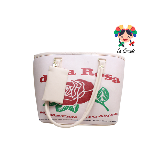 041 DULCE Maleta Rosa Casual para Dama