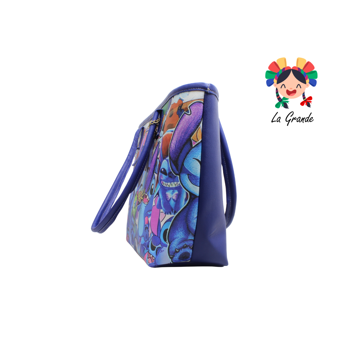 041 STICH Maleta Azul Rey Casual para Dama