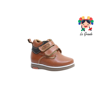 450 PERIQUIN Camel Negro Napa Casual para Bebé