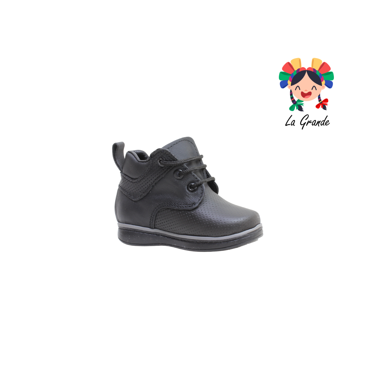 460 PERIQUIN Negro Negro Napa Casual para Bebé