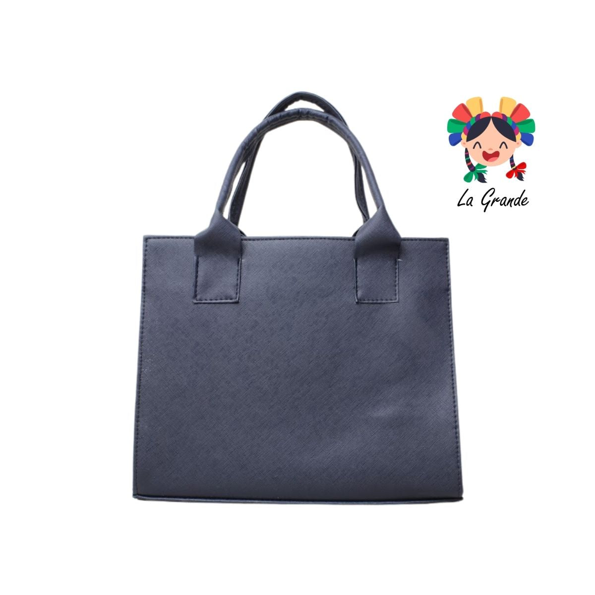047 Bolsa Tricolor Marino Casual para Dama