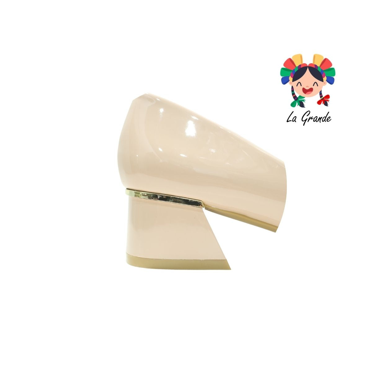 0515 VI LINE FASHION Nude Sint Zapato de Vestir para Dama
