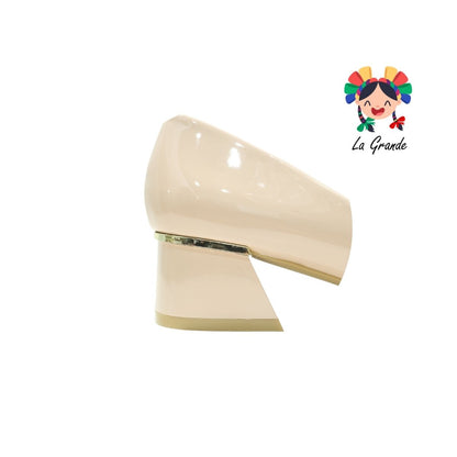 0515 VI LINE FASHION Nude Sint Zapato de Vestir para Dama