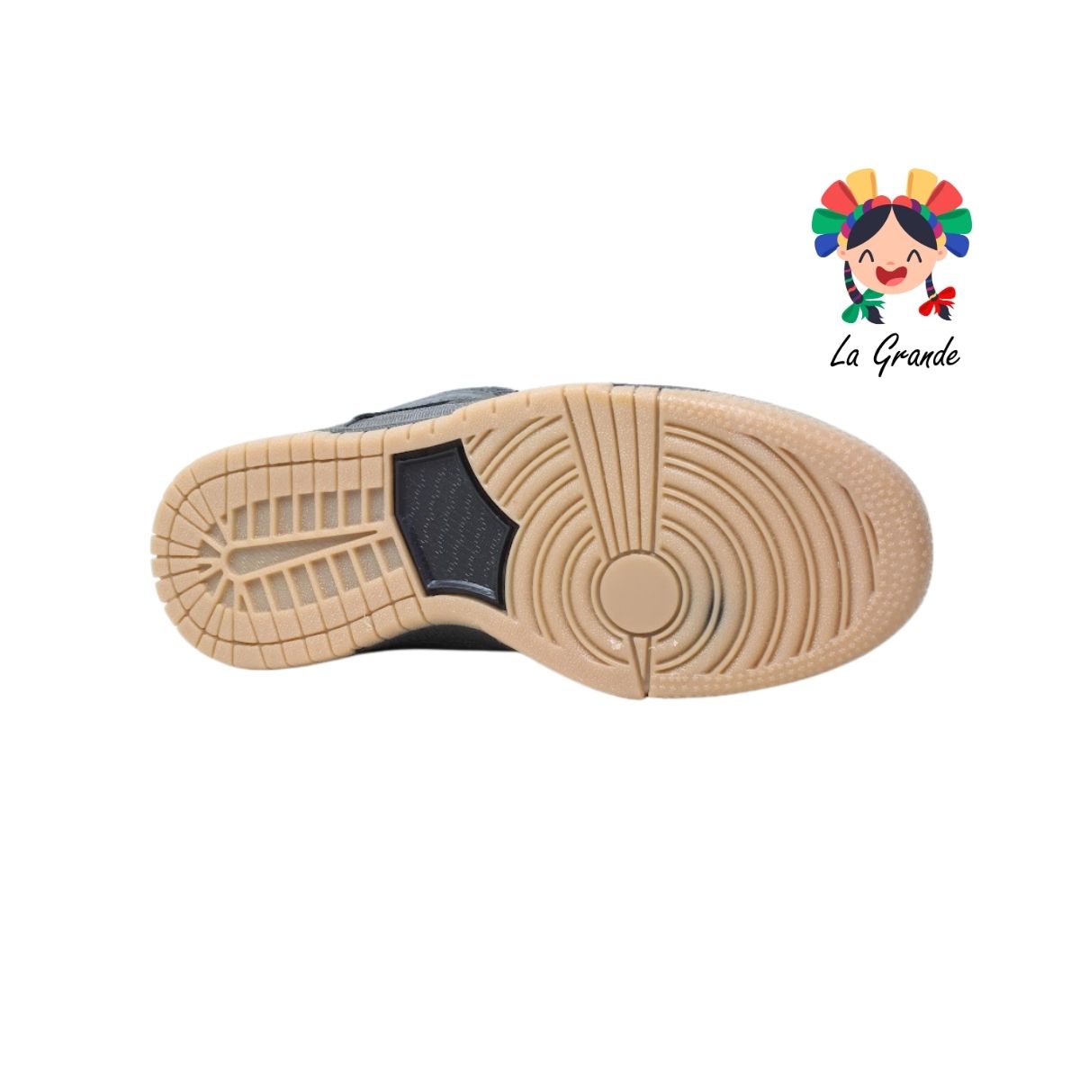 055 WALKQUIR Negro Mezclilla Tenis Casual para Caballero