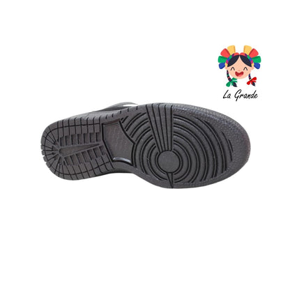 055 WALKQUIR Negro Negro Tenis Casual para Caballero