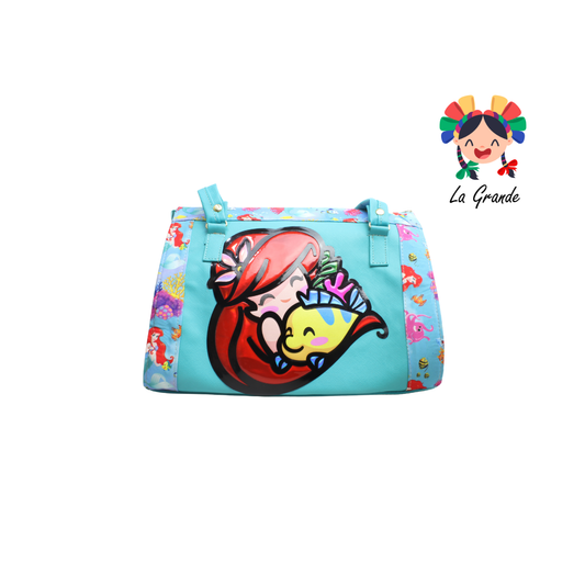060 ARIEL Bolsa Turqueza Casual para Dama