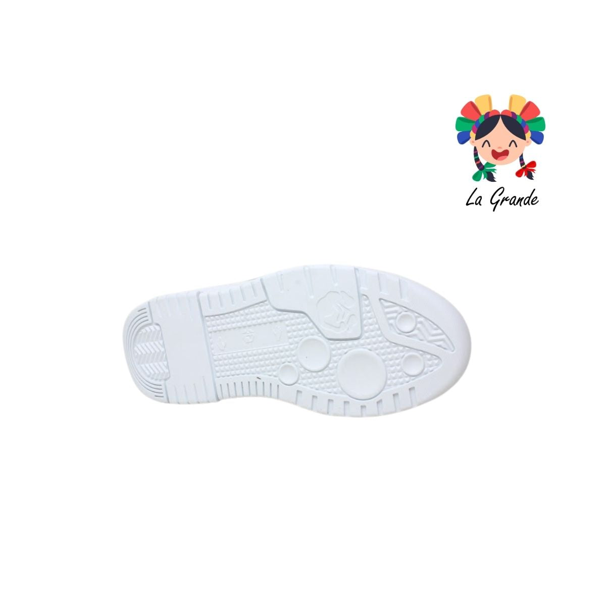 060 WALKQUIR Blanco Plata Tenis Casual para Dama y Joven