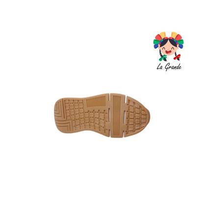 063 HEBOX Blanco Ámbar Tenis Casual para Niña y Niño