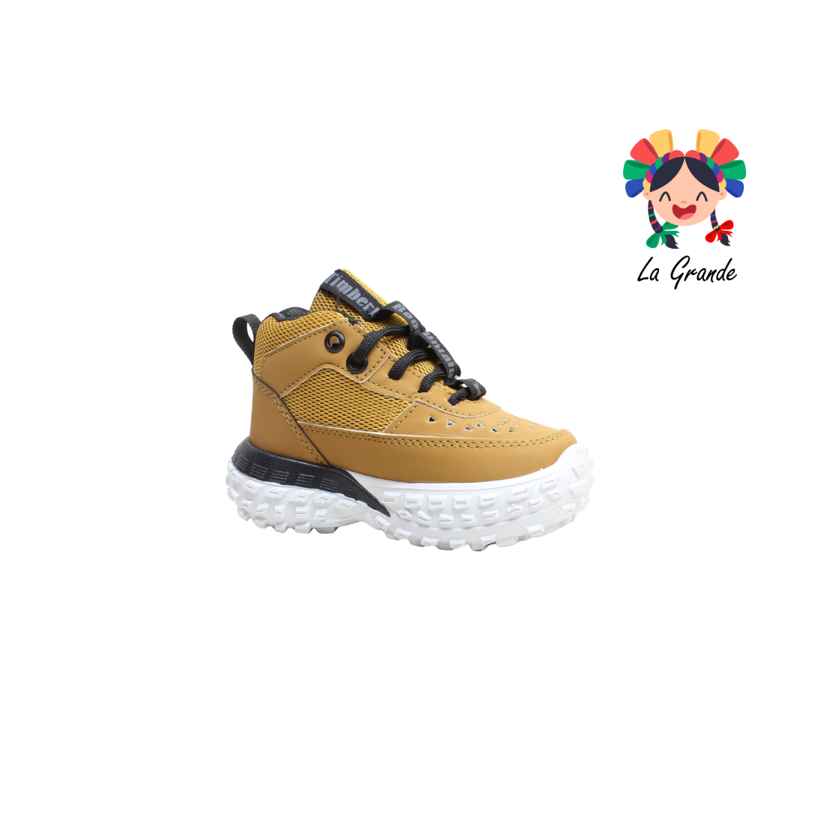 066 VANNI CLUB Miel Negro Sint Bota de Montaña para Niño