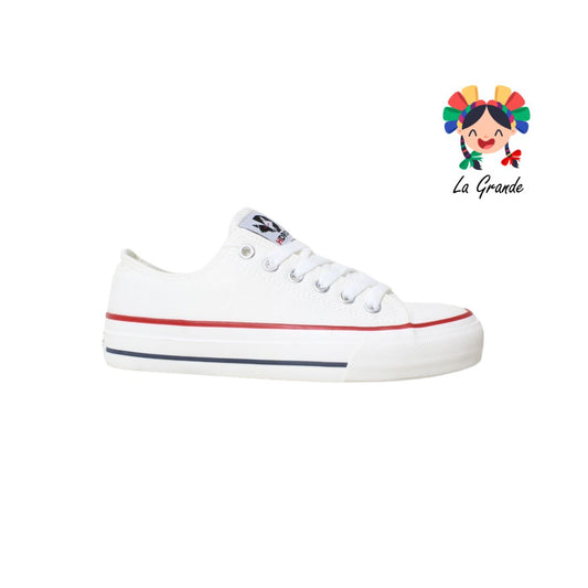 06 H DROF Blanco Tenis Casual para Joven y Dama