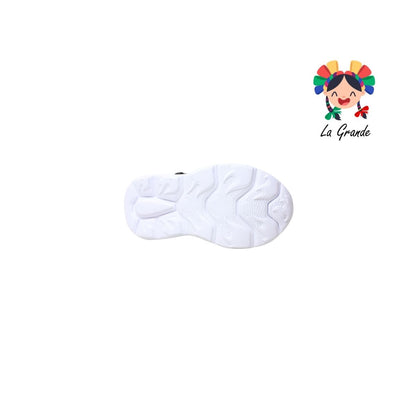 087-100 SPACE BOYS Rosa Blanco Tenis Deportivo para Bebé y Niña