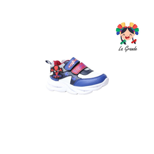 087-20 SPACE BOYS Blanco Gris Sint Tenis Running para Niña y Niño