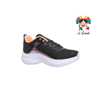 090 SPEIS10 Ngo Coral Lila Tenis Deportivo para Dama