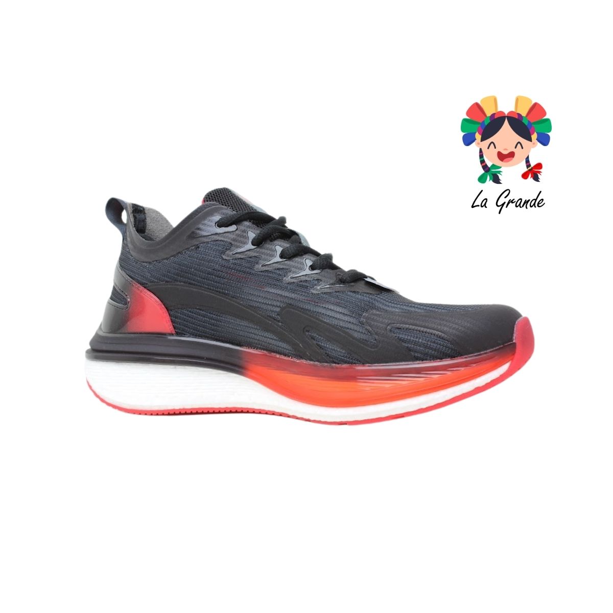 0F727016 K-SWISS Drop Ngo Rojo Tenis Casual para Caballero