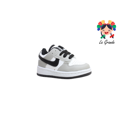 1000 JAG SPORT Bco Gris Ngo Sintético Tenis Casual para Bebé