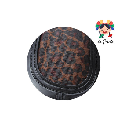 1003 PINK Negro Café Sintético Bota de Hule para Dama