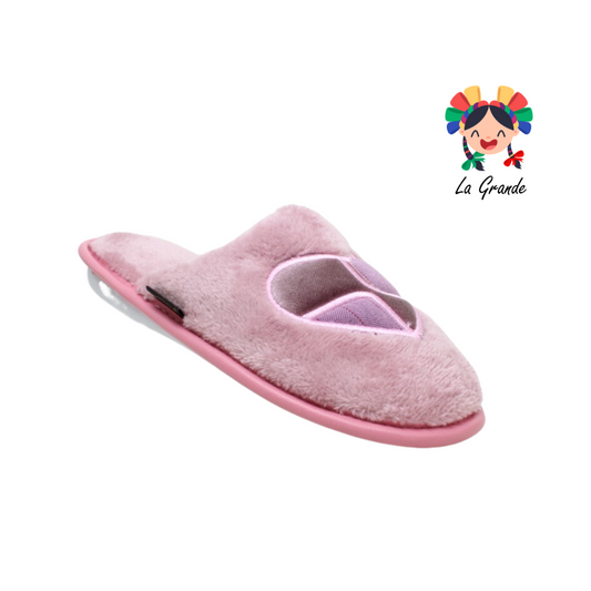 10078 STAHL Rosa Pantufla para Dama