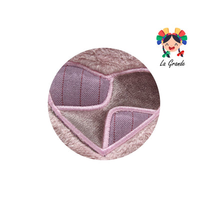 10078 STHAL Rosa Pantufla para Dama