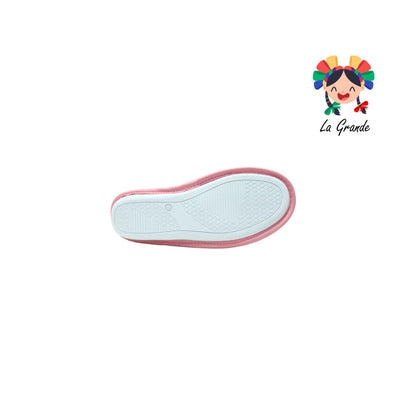 10078 STHAL Rosa Pantufla para Dama
