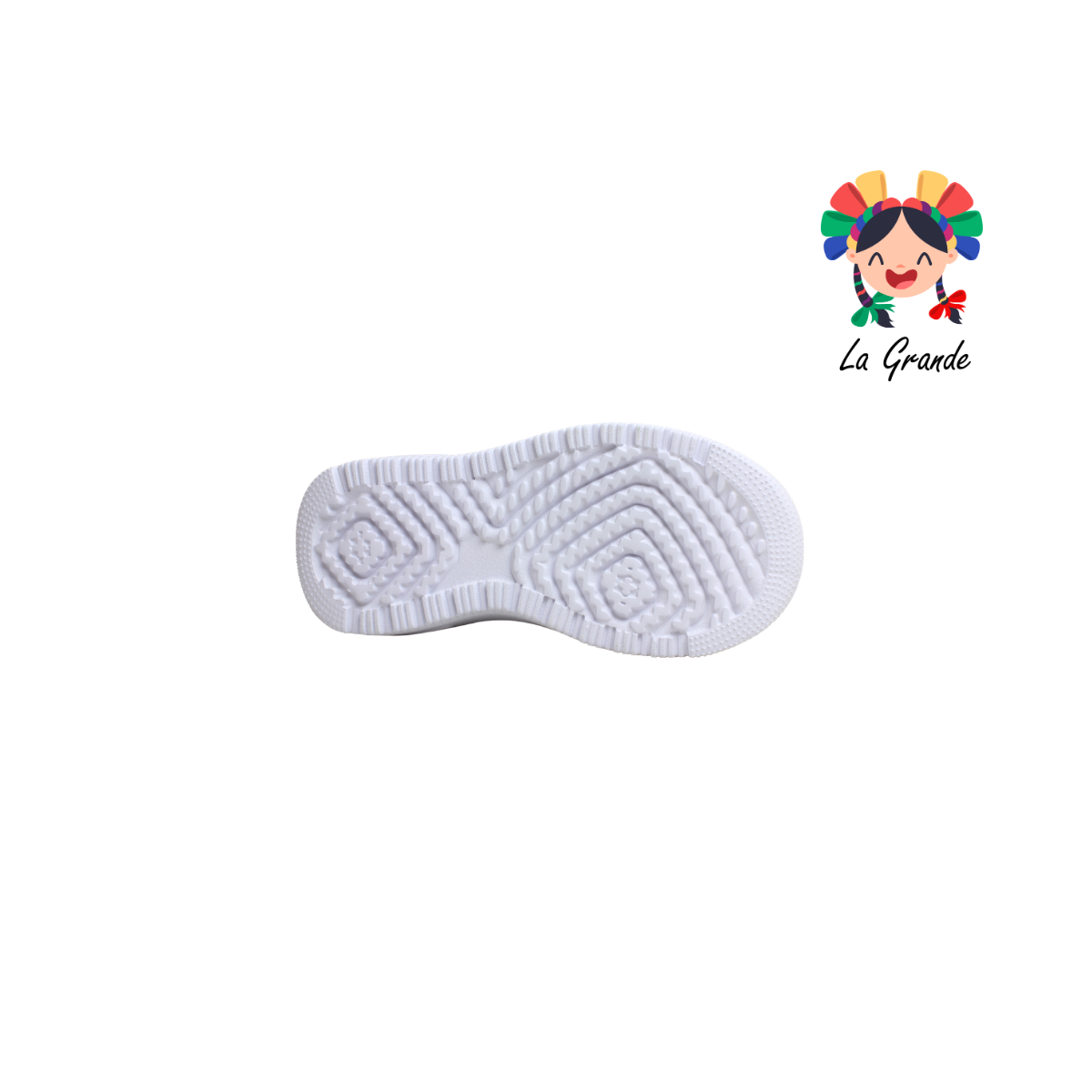 V-6009 SCARE Blanco Uva Tenis Casual para Niña