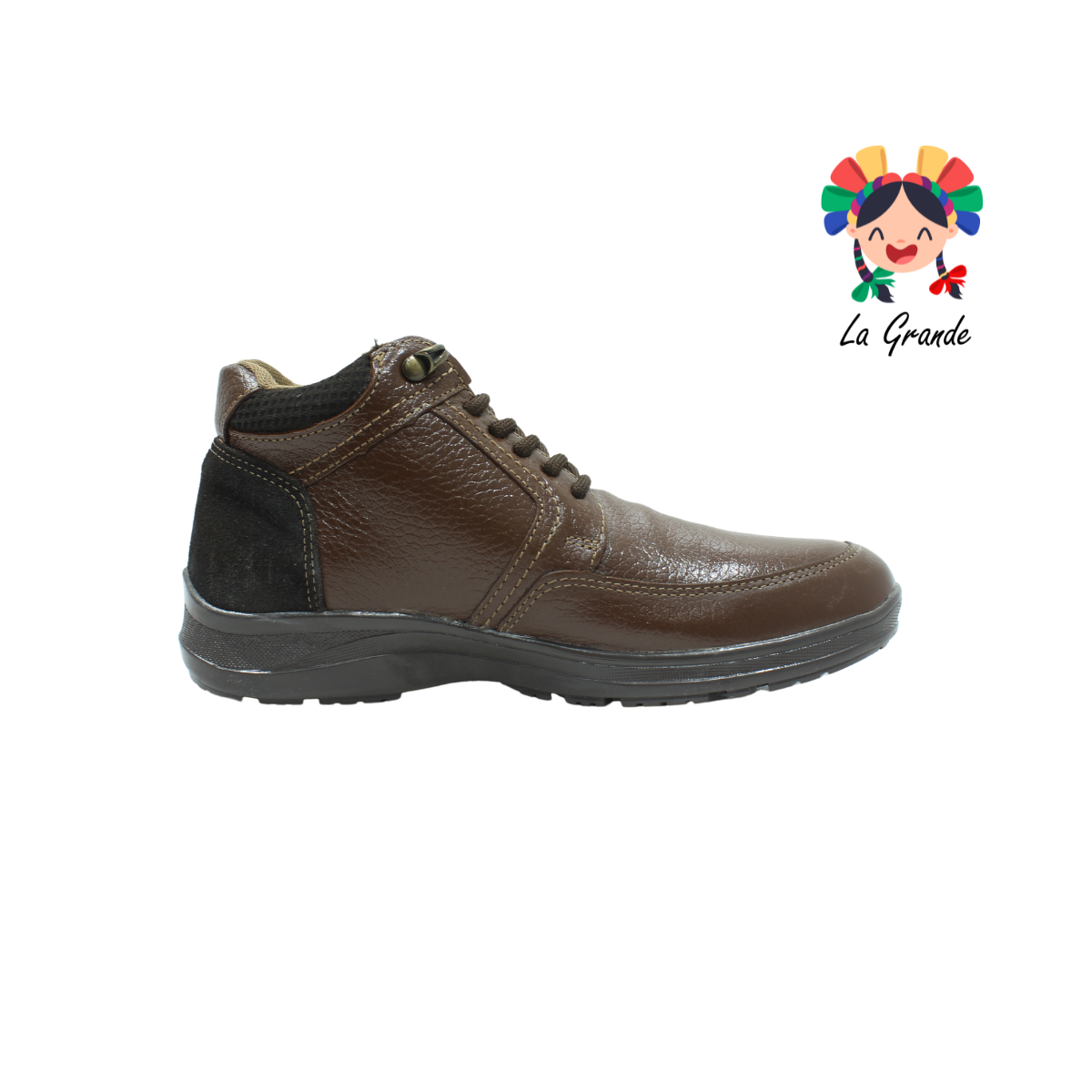 10104 NEVADA Café Piel Bota para Caballero