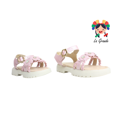 1011 CAMI LOVE Rosa Sandalia Casual para Bebé y Niña