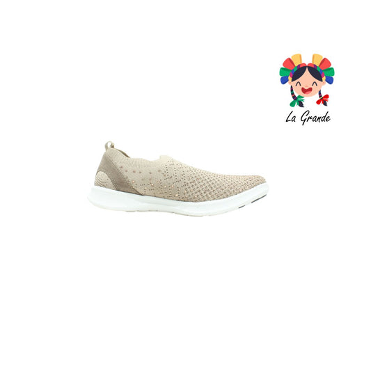 101309 FLEXI Arena Slip On Tenis Casual con Pedrería para Dama