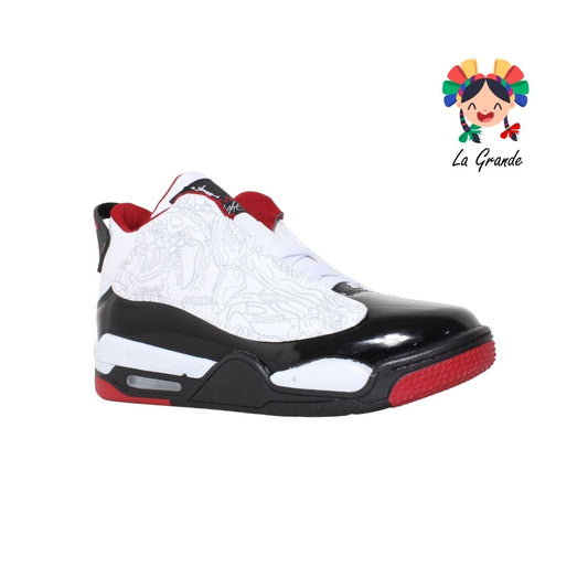 1017 HARMAN Ngo Bco Rojo Tenis Sintético Tipo Urban Bota para Joven y Caballero