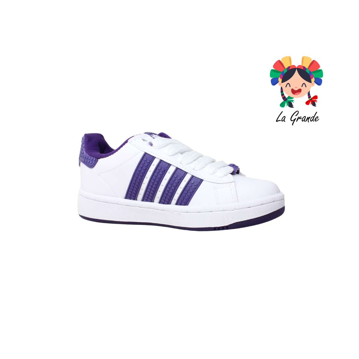 808 CUPRA Bco Uva Uva Sint Tenis Casual para Dama y Joven