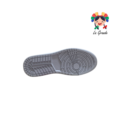 338 BOOST Bco Rey Rojo Napa Tenis Casual para Caballero