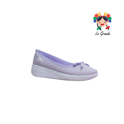 Candy SKR Lila Textil Tenis tipo Mocasín para Dama