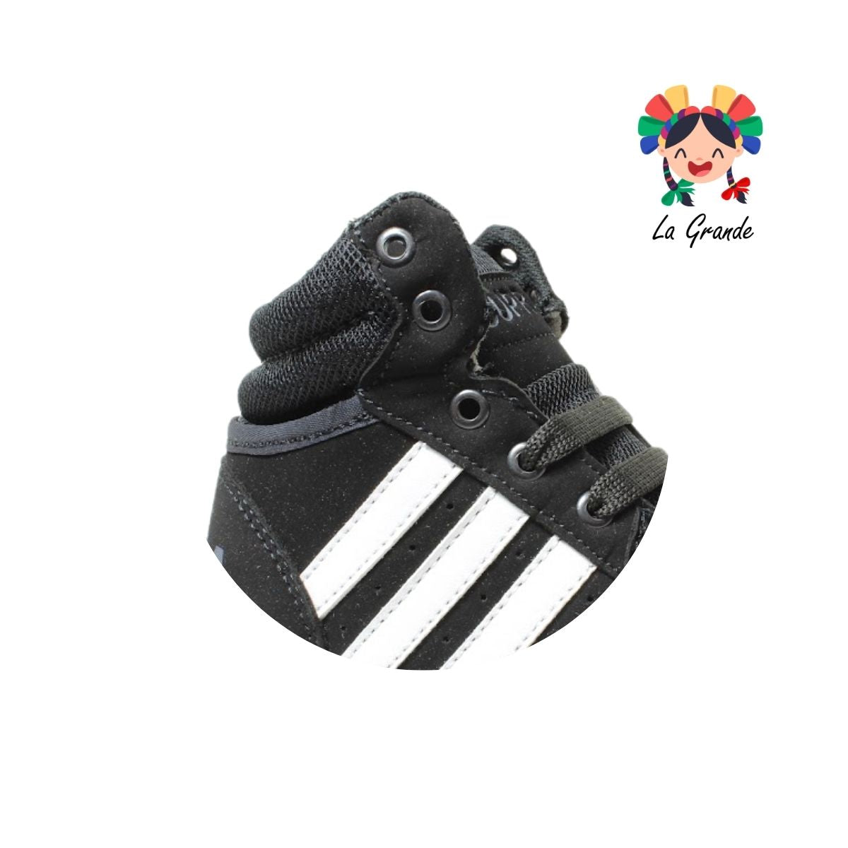 1020 CUPRA Ngo Bco Gris Nobuck Tenis Casual para Niña y Niño