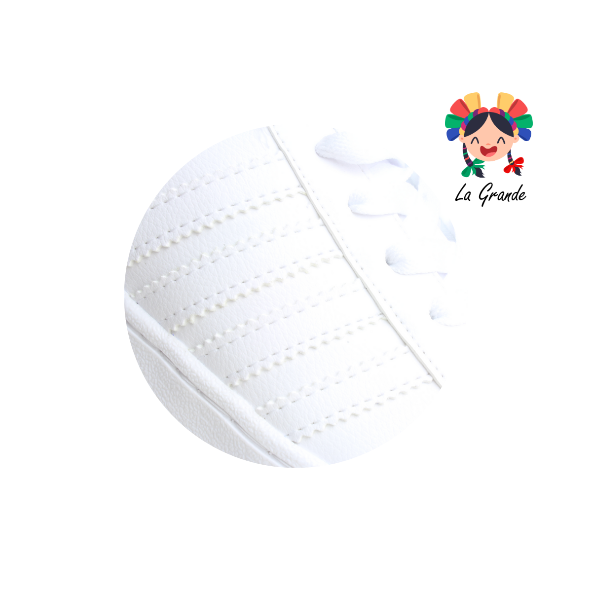 1028 HARMAN Blanco Blanco Tenis Casual para Caballero